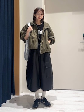 「HEREIAM（ヘレイアム）のアイテム」を使った、rikopinchaanさん（レディース・167cm）の秋コーディネート