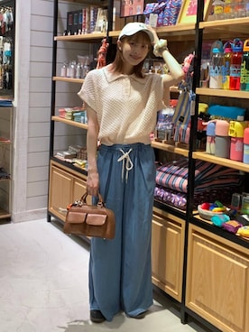「BAYFLOW」｜rikopinchaanさん（レディース・167cm）の夏コーディネート