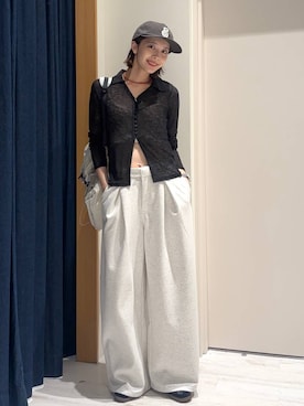 「BAYFLOW（ベイフロー）のアイテム」を使った、rikopinchaanさん（レディース・167cm）の夏コーディネート