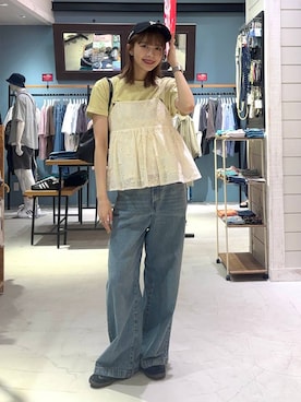 「BAYFLOW」｜rikopinchaanさん（レディース・167cm）の夏コーディネート