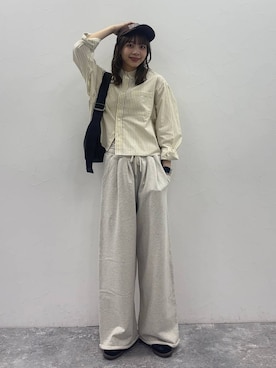 「BAYFLOW（ベイフロー）のアイテム」を使った、rikopinchaanさん（レディース・167cm）の春コーディネート