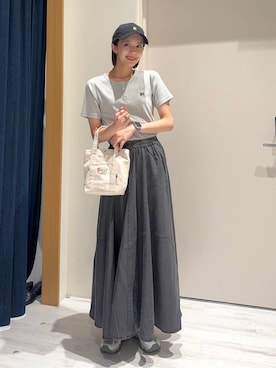 「BAYFLOW（ベイフロー）のアイテム」を使った、rikopinchaanさん（レディース・167cm）の夏コーディネート