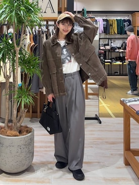 「BAYFLOW（ベイフロー）のアイテム」を使った、rikopinchaanさん（レディース・167cm）の春コーディネート