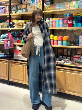 「アイテム（インナーウェア/肌着）」を使った、rikopinchaanさん（レディース・167cm）の秋コーディネート