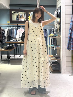 「BAYFLOW(BAYFLOW)」｜rikopinchaanさん（レディース・167cm）の夏コーディネート