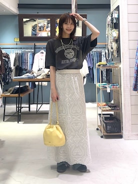 「BAYFLOW(BAYFLOW)」｜rikopinchaanさん（レディース・167cm）の夏コーディネート