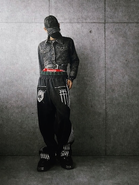 「NEW ROCK（ニューロック）のアイテム」を使った、CHdogさん（メンズ・177cm）の冬コーディネート