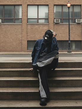 「STUSSY（ステューシー）のアイテム」を使った、CHdogさん（メンズ・177cm）の冬コーディネート