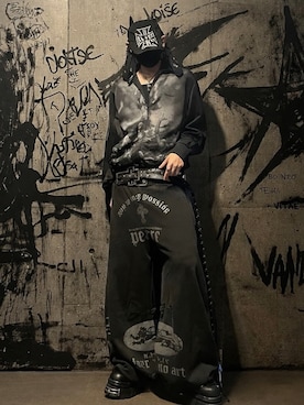 「Supreme （シュプリーム）のアイテム」を使った、CHdogさん（メンズ・177cm）の春コーディネート