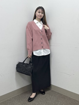 「アイテム（バレエシューズ）」を使った、おひめさん（レディース・158cm・20代）の秋コーディネート