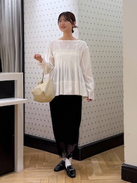 なつみさん（レディース・162cm）の冬コーディネート