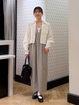 なつみさん（レディース・162cm）の冬コーディネート