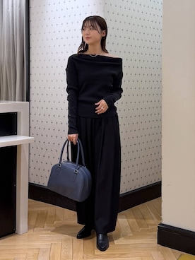 「A part by（アパートバイ）のアイテム（ネックレス）」を使った、なつみさん（レディース・162cm）の秋コーディネート