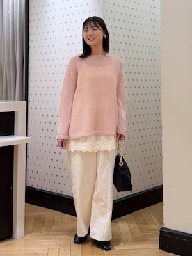 なつみさん（レディース・162cm）の春コーディネート