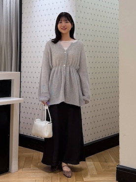 なつみさん（レディース・162cm）の春コーディネート