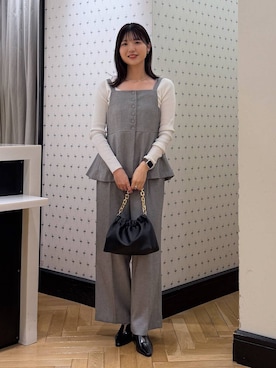 なつみさん（レディース・162cm）の春コーディネート