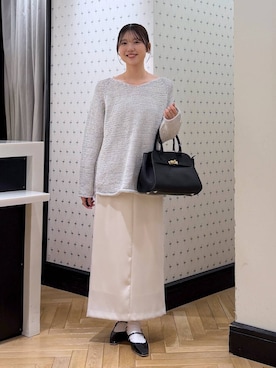 なつみさん（レディース・162cm）の冬コーディネート