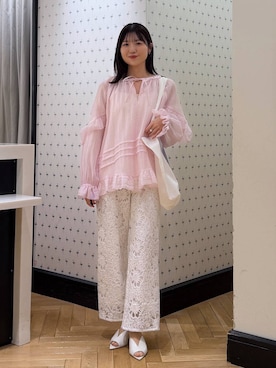 なつみさん（レディース・162cm）の春コーディネート