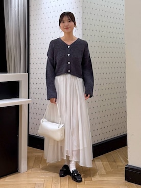 なつみさん（レディース・162cm）の冬コーディネート