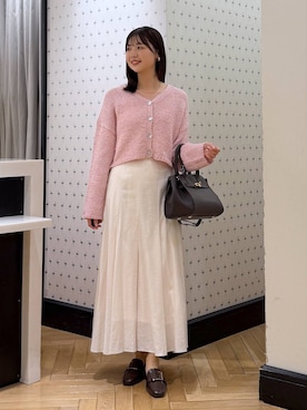 なつみさん（レディース・162cm）の春コーディネート