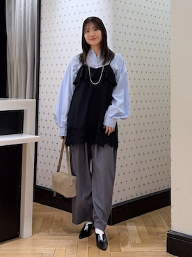 なつみさん（レディース・162cm）の冬コーディネート