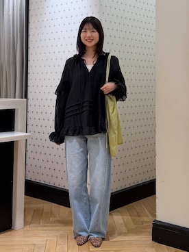 なつみさん（レディース・162cm）の春コーディネート