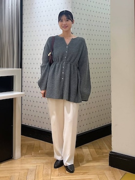 「A part by（アパートバイ）のアイテム」を使った、なつみさん（レディース・162cm）の秋コーディネート