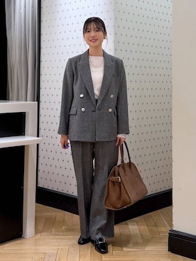 なつみさん（レディース・162cm）の冬コーディネート