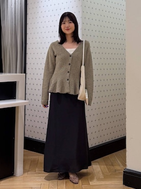 なつみさん（レディース・162cm）の春コーディネート