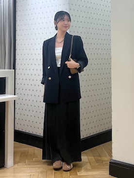 「A part by（アパートバイ）のアイテム」を使った、なつみさん（レディース・162cm）の秋コーディネート