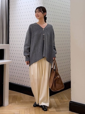 なつみさん（レディース・162cm）の冬コーディネート