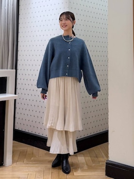 なつみさん（レディース・162cm）の冬コーディネート