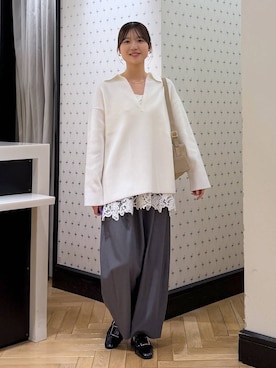 なつみさん（レディース・162cm）の冬コーディネート