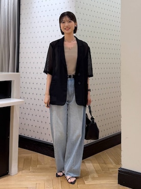 なつみさん（レディース・162cm）の夏コーディネート