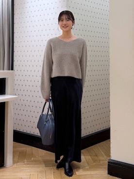 なつみさん（レディース・162cm）の冬コーディネート