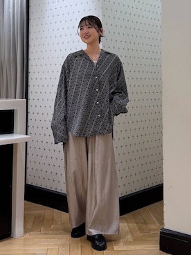 「A part by（アパートバイ）のアイテム（その他パンツ）」を使った、なつみさん（レディース・162cm）の春コーディネート