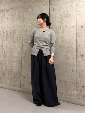「KBF（ケイビーエフ）のアイテム（カーディガン/ボレロ）」を使った、mamiさん（レディース・153cm）の夏コーディネート