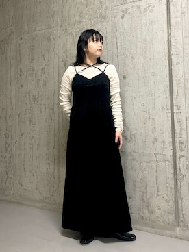 「アイテム（その他シューズ）」を使った、mamiさん（レディース・153cm）の秋コーディネート