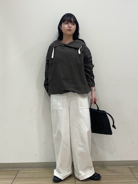 「アイテム（サロペット/オーバーオール）」を使った、mamiさん（骨格ストレート・レディース・153cm）の秋コーディネート