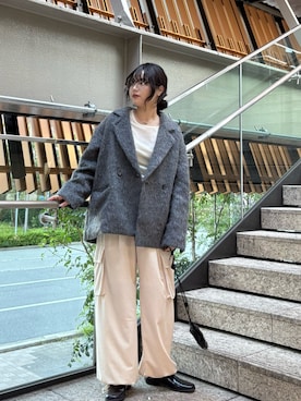 「アイテム（その他シューズ）」を使った、mamiさん（レディース・153cm）の秋コーディネート