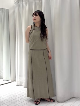 「LAATO（ラート）のアイテム」を使った、mamiさん（レディース・153cm）の夏コーディネート