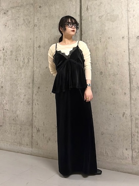 「KBF（ケイビーエフ）のアイテム」を使った、mamiさん（レディース・153cm）の夏コーディネート