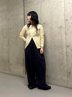 「KBF（ケイビーエフ）のアイテム」を使った、mamiさん（レディース・153cm）の春コーディネート