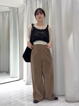 「kbf_ootd」｜mamiさん（レディース・153cm）の秋コーディネート