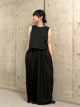 「KBF（ケイビーエフ）のアイテム（ジャケット/アウター）」を使った、mamiさん（レディース・153cm）の夏コーディネート