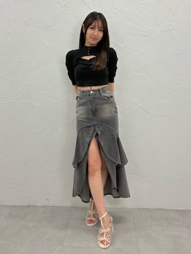 「お姉さんコーデ」｜NATSUMIさん（レディース・159cm）の夏コーディネート