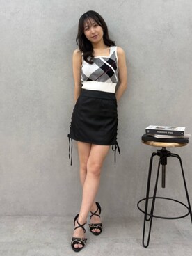 NATSUMIさん（レディース・159cm）の夏コーディネート