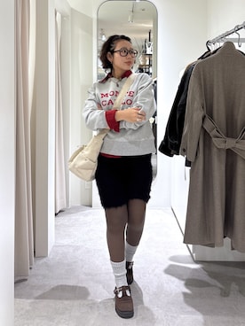 「FREE'S MART（フリーズマート）のアイテム」を使った、mfm_pikoさん（レディース・160cm）の冬コーディネート