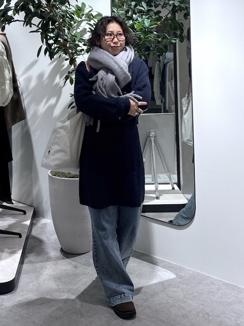 ◆ケーブルニットカーデ×ワンピースセット