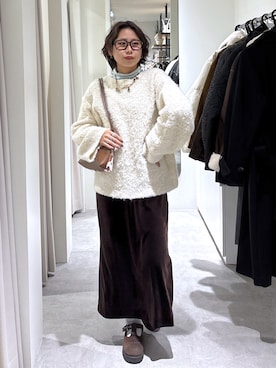 mfm_pikoさん（レディース・160cm）の冬コーディネート